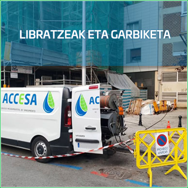Desatascos y limpiezas en Gipuzkoa - Accesa Irun