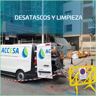 Desatascos y limpiezas en Gipuzkoa - Accesa Irun